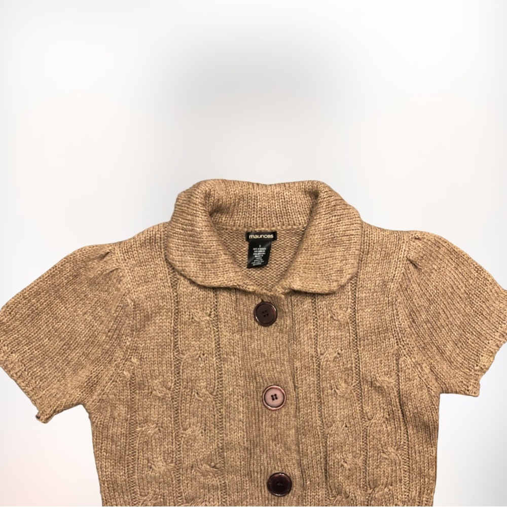 Maurices Beautiful Button Up Short Sleeve Short S… - image 3